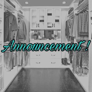 Closet Announcement
